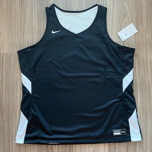 Nike Women’s Reversible Basketball Jersey XXL Black White NWT